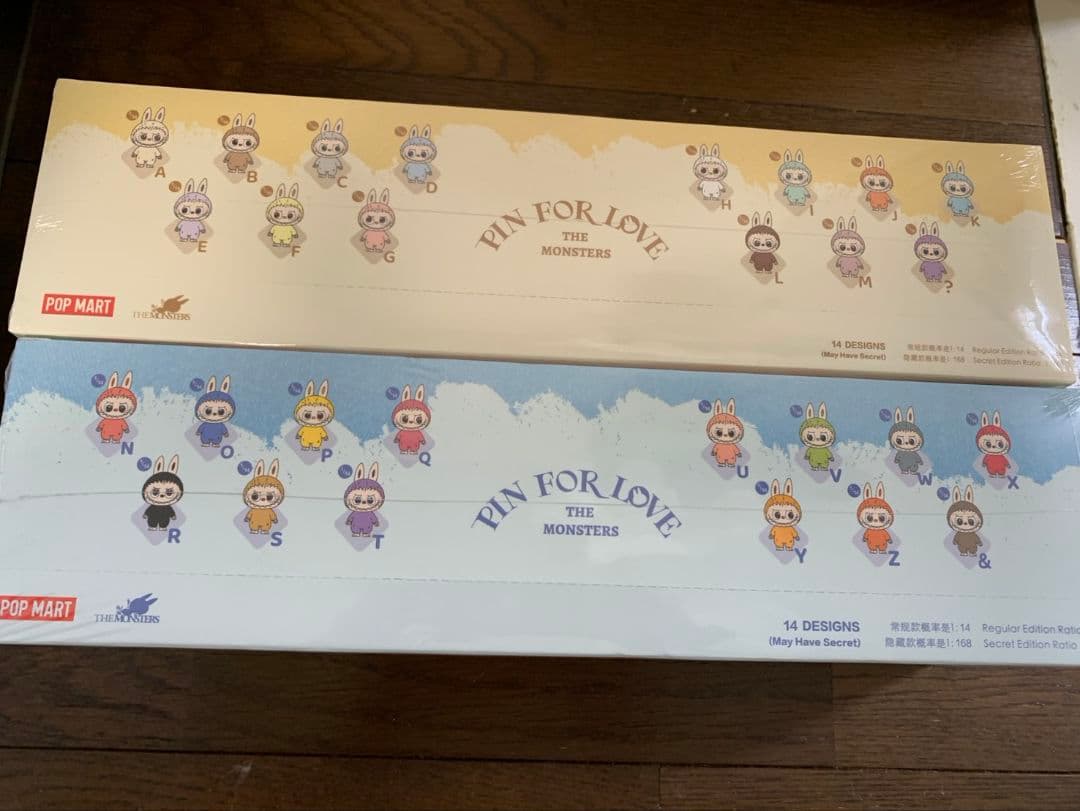 PIN FOR LOVE ラブブ イニシャルアソートボックス 2セットAM NZ - メルカリ