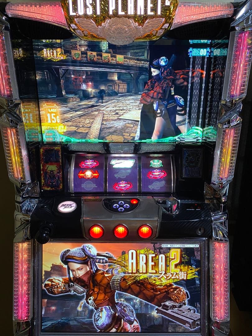 パチスロ　実機　ロストプラネット2　上部ユニットのみ パチスロ実機 パチスロ ロスト プラネット 2 - メルカリ