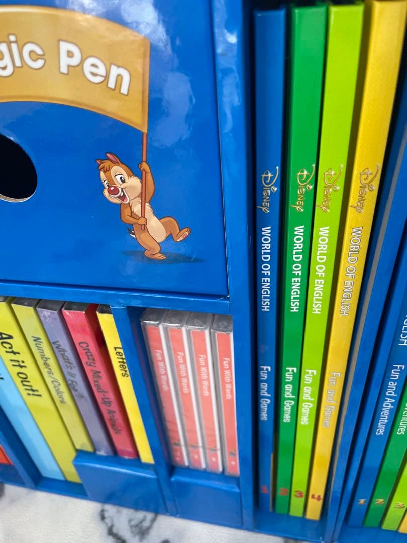 DWE ディズニー英語システム マジックペン アドベンチャーセット 美品