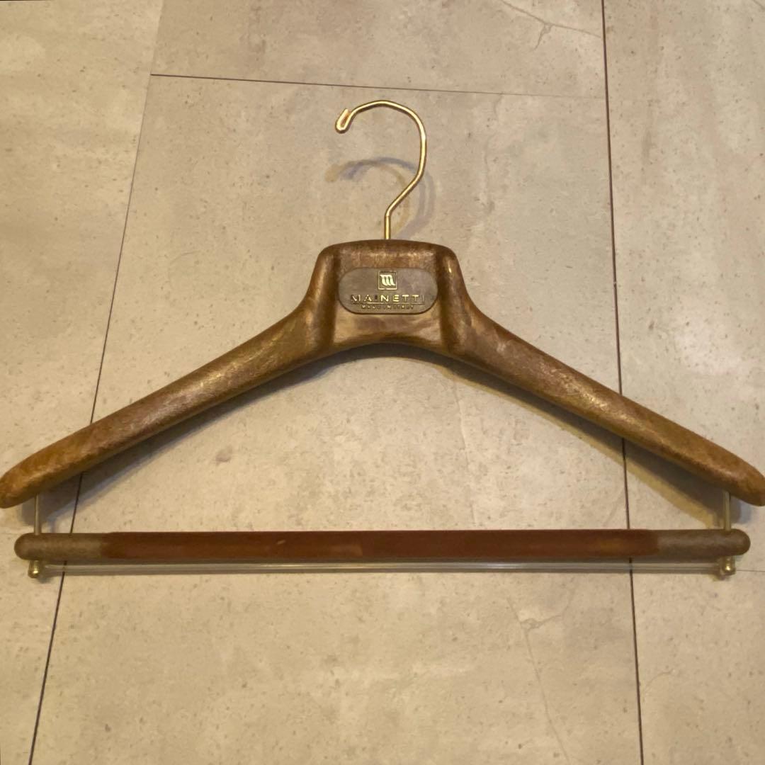 ys0510１０本セット　MAINETTI マイネッティ 木製ハンガー