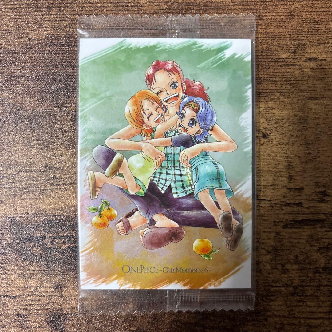 ワンピース ウエハースカード ナミ ノジコ ベルメール our memories