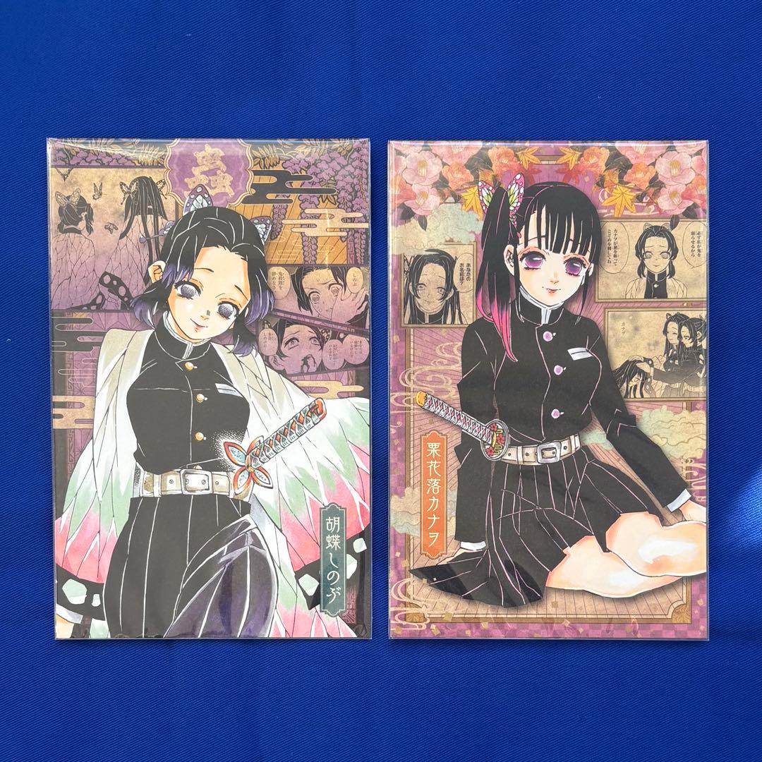 鬼滅の刃 20巻 ポストカード 胡蝶しのぶ 栗花落カナヲ - メルカリ