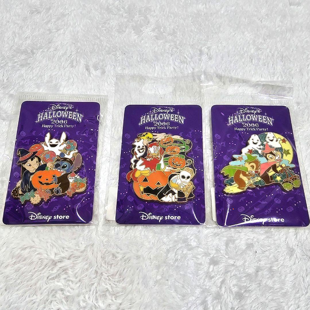 DisneyStore HALLOWEEN 2006 ピンバッジ LTD1800
