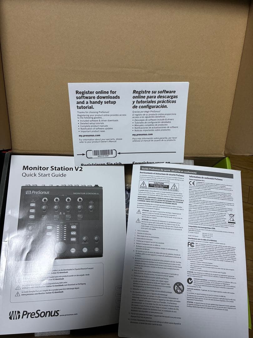 PRESONUS Monitor Station V2 動作未確認 - メルカリ