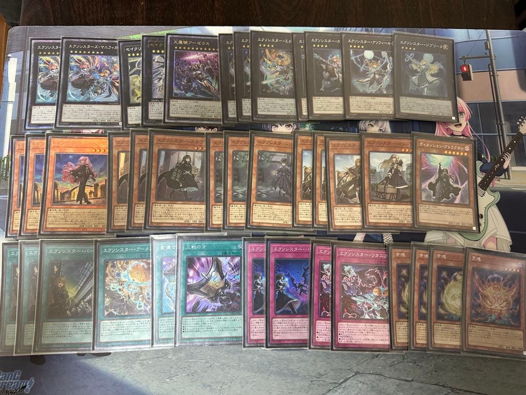 遊戯王　エクソシスター　デッキパーツ　高レアリティ ひつじ商店】遊戯王 高レア！エクソシスターデッキ！40枚ex15枚 - メルカリ