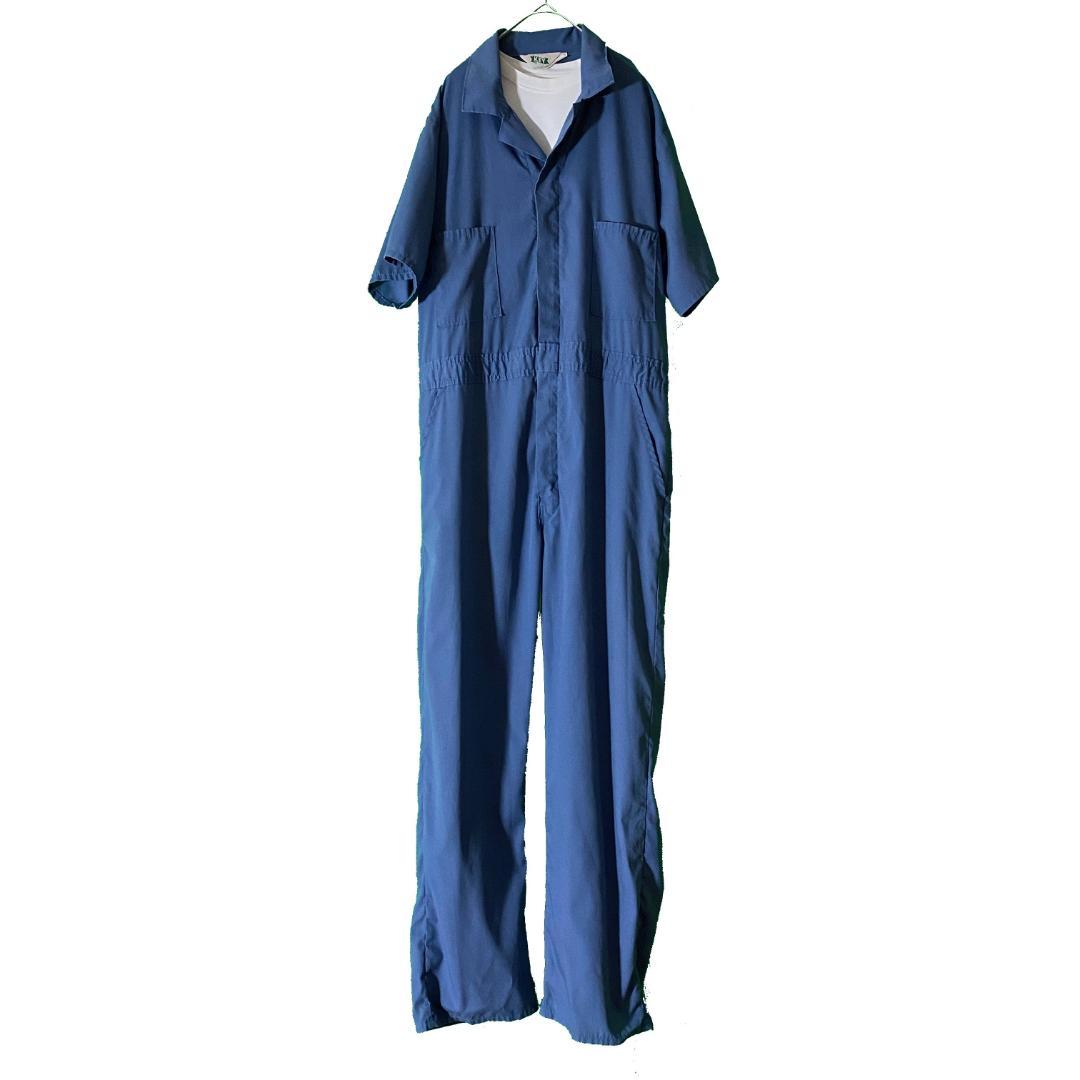 70s-80s KEY】ヴィンテージ ジャンプスーツ つなぎ - メルカリ