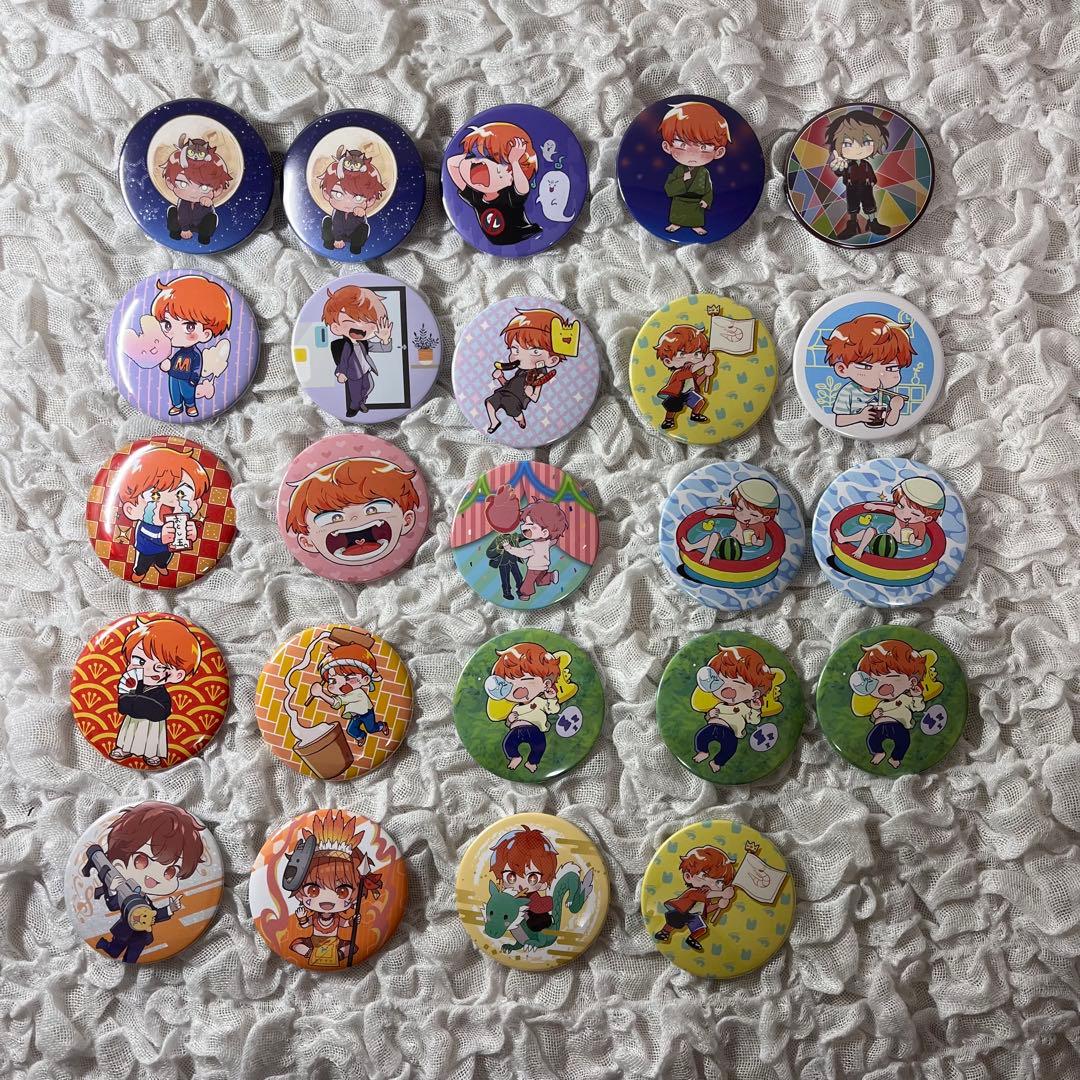めいちゃん 缶バッジ まとめ売り バラ売り可 - メルカリ