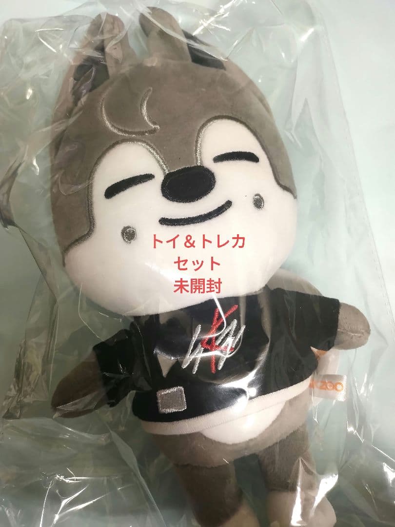 ぬいぐるみ トレカ セット バンチャン スキズ トイ ウルフチャン