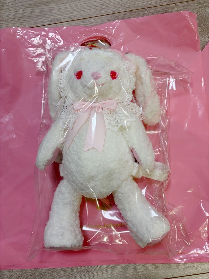 うさくみゃリュックミニ　ホワイト BABY,THE STARS SHINE BRIGHT / うさくみゃリュックミニ 白 H-24-10-04