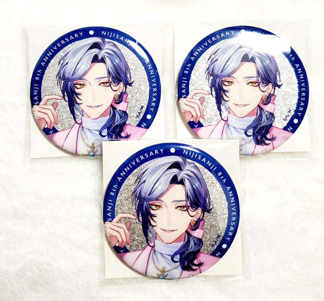 サ*可様 にじさんじ 8周年 缶バッジ ミラン・ケストレル - メルカリ