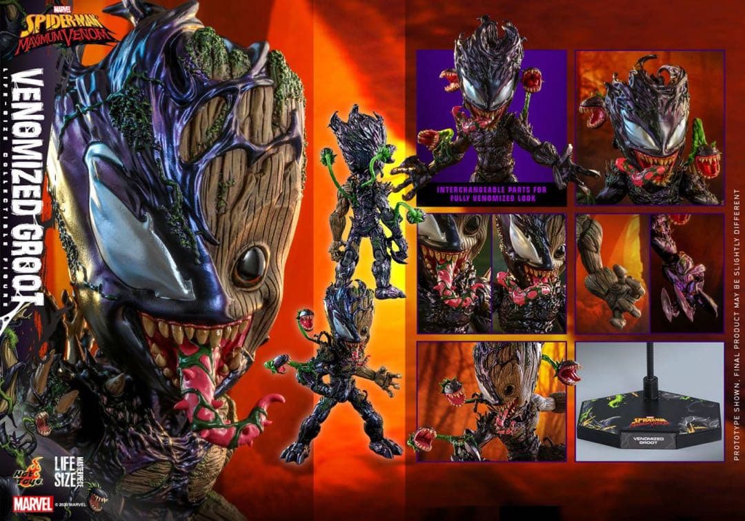ホットトイズTMS027 スパイダーマン グルート ヴェノム版