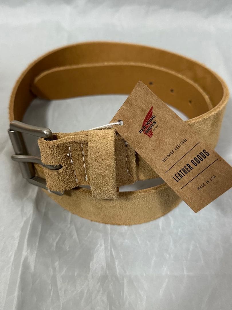 RED WING LEATHER BELT ホーソーン・ミュールスキナー