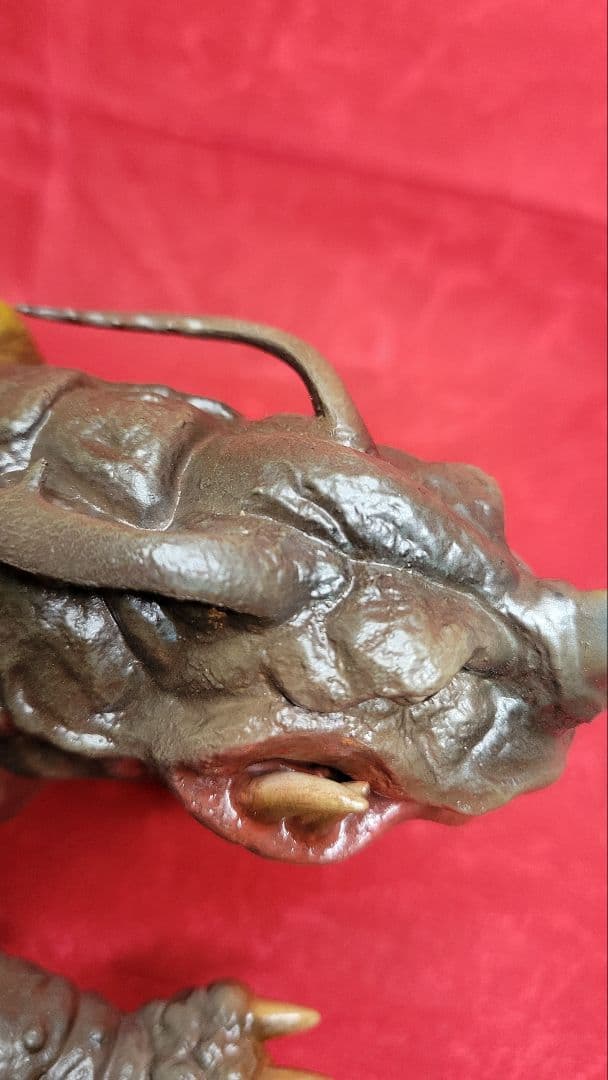 エ*ー様 ビリケン商会ソフビキット完成品 透明怪獣ネロンガガレージ