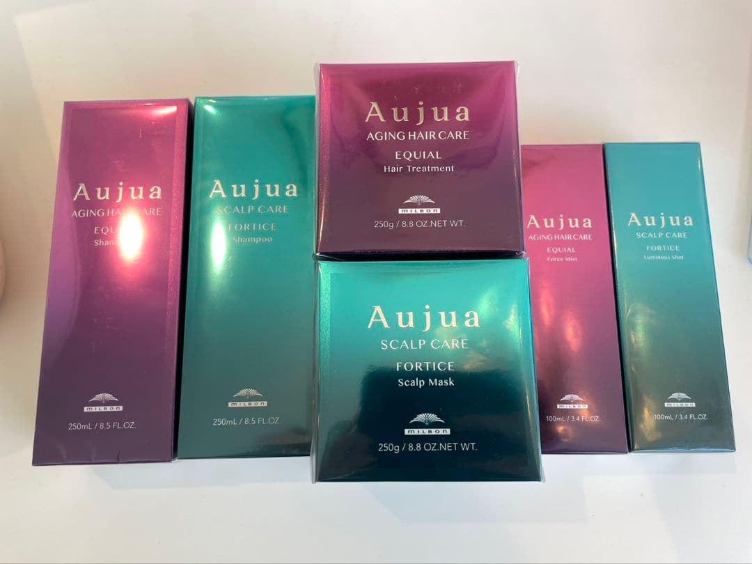 Aujuaフォルティス&エクイアル3点セット(計6点)