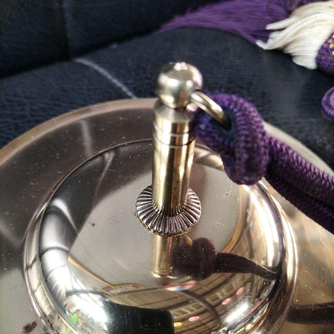 ◎美品　チャッパ 約5寸（直14.2cm) 舞台芸能　房付き　中古品