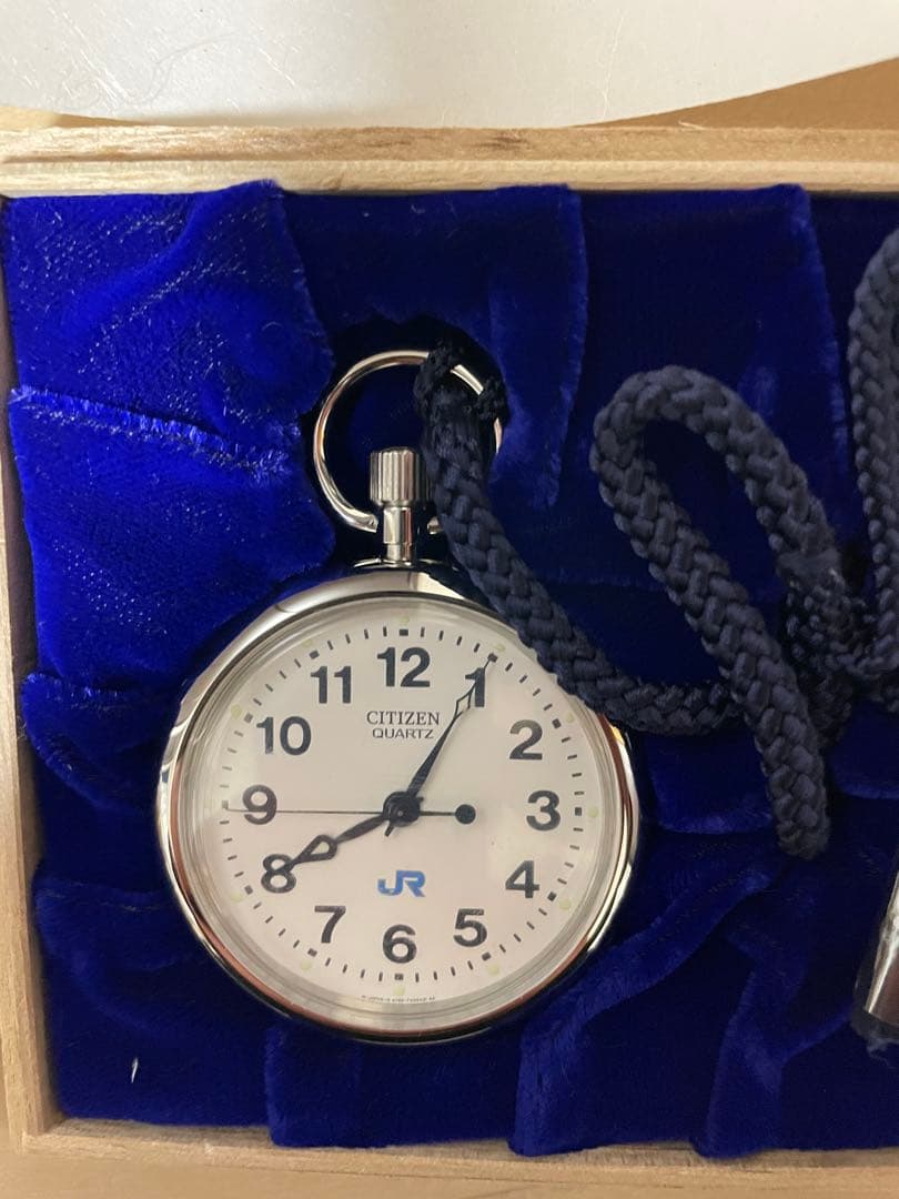 JR 西日本 退職記念 CITIZEN 懐中時計 ストラップ付き
