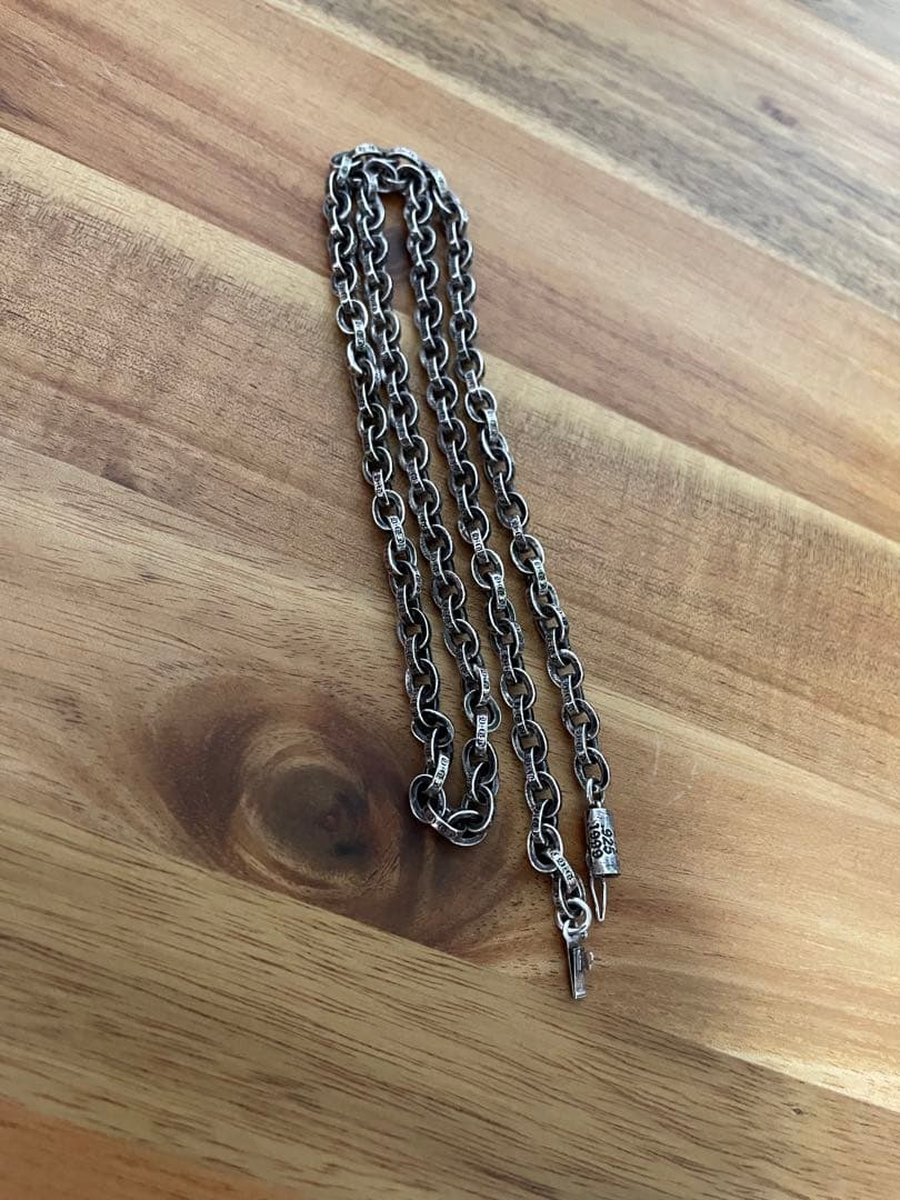 Chrome Hearts ペーパーチェーン　20インチ　レシート付き クロムハーツ ペーパーチェーン ネックレス 20インチ レシート付