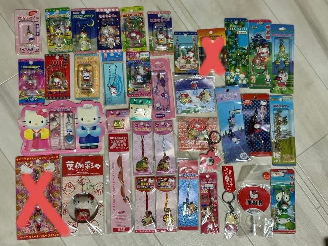 ご当地キティ限定グッズ 36個セット 新品未開封 値下げ交渉あり