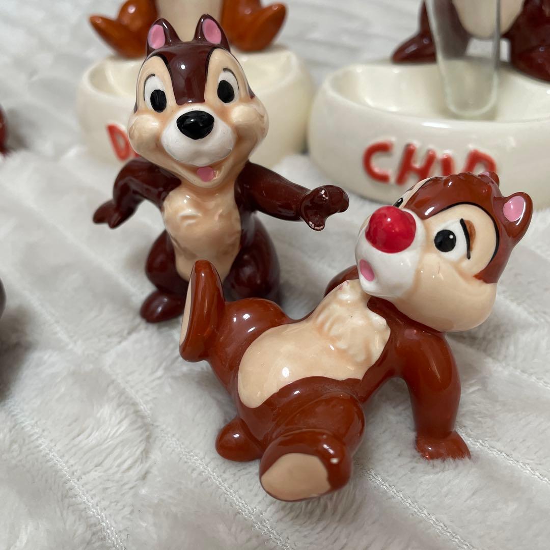 チップとデール 陶器フィギュアコレクション - メルカリ