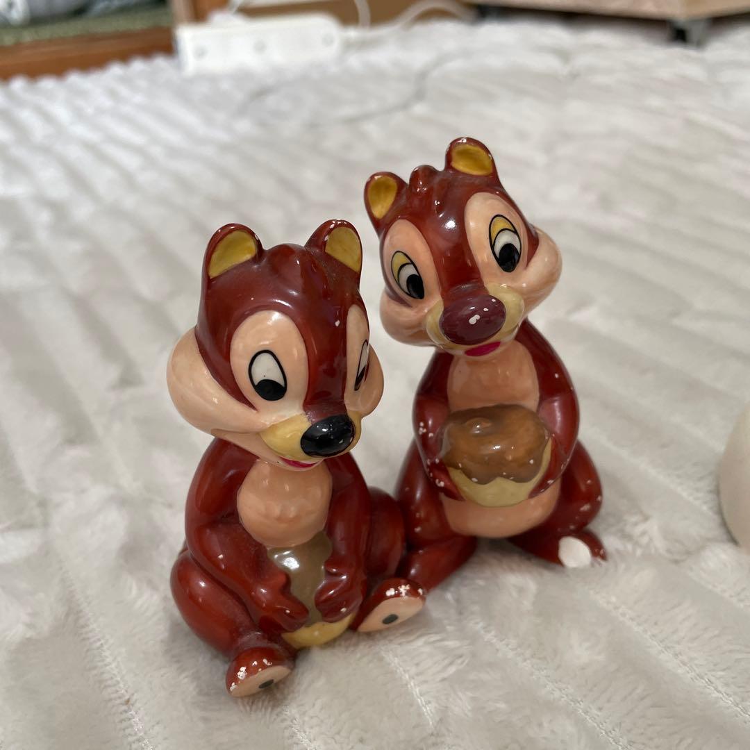 チップとデール 陶器フィギュアコレクション - メルカリ