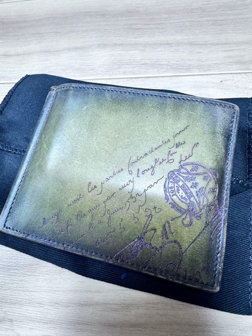 ベルルッティ フィギュア  スクリットレザー ウォレット