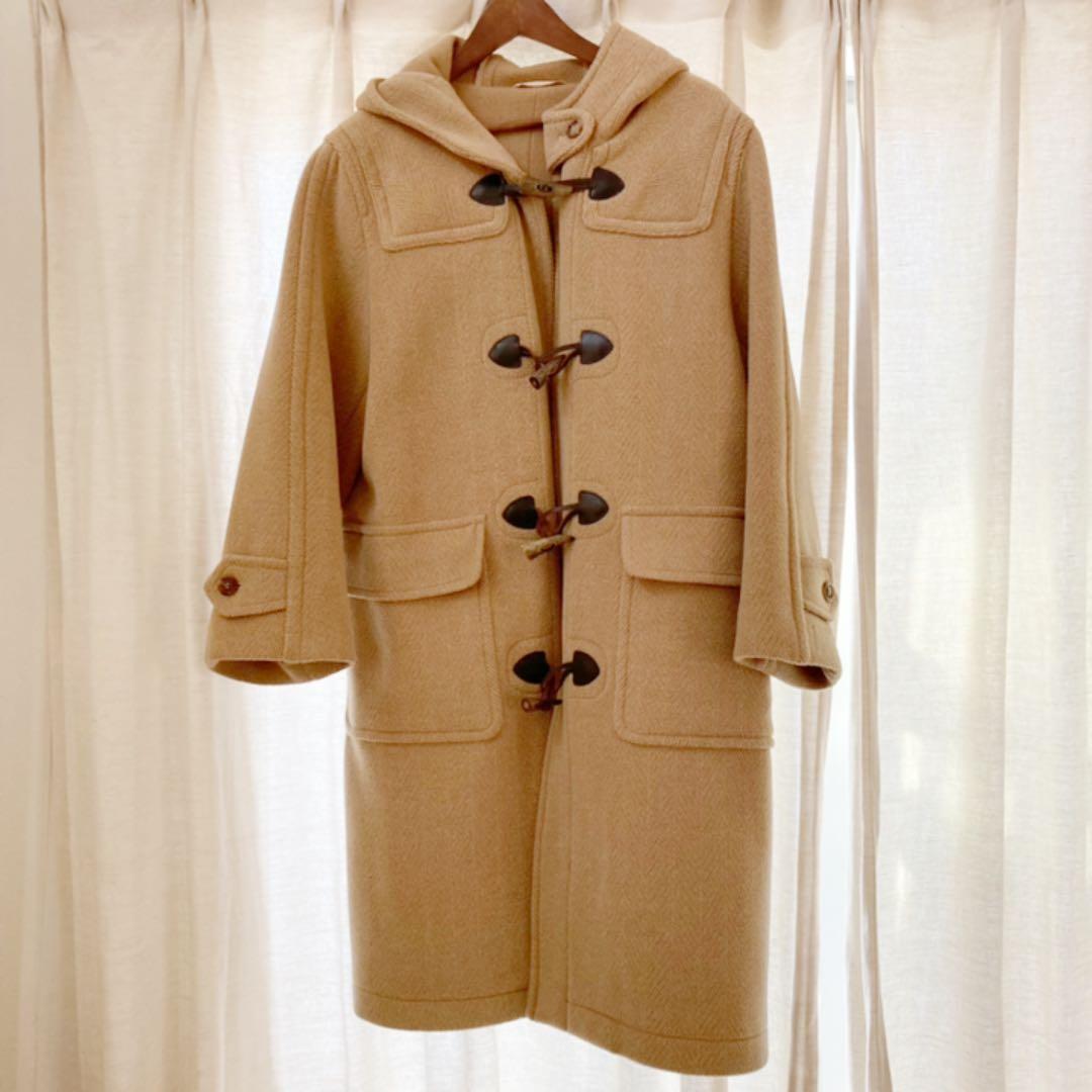 ※専用※ トゥモローランド ギャルリーヴィー ヘリンボーン ダッフルコート ヘリンボーンダブルフェイス ダブルブレストコート｜トゥモローランド