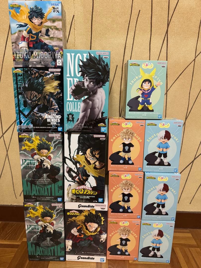 僕のヒーローアカデミア ヒロアカ ちあぴこ 緑谷出久 16体セット