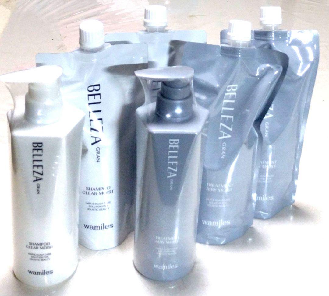 ⭐️シャンプー本体付き１、リフィル２。トリートメント本体付き１、リフィル２。