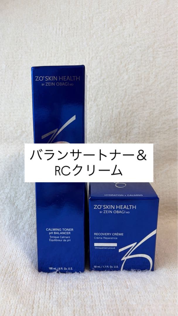 ☆ZO SKIN HEALTH☆ゼオスキン バランサートナー&RCクリームセット