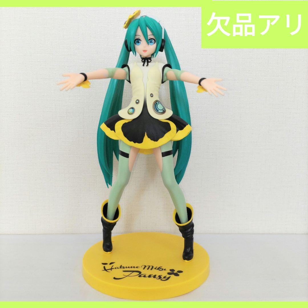 初音ミク スーパープレミアムフィギュア パンジー 欠品あり - メルカリ