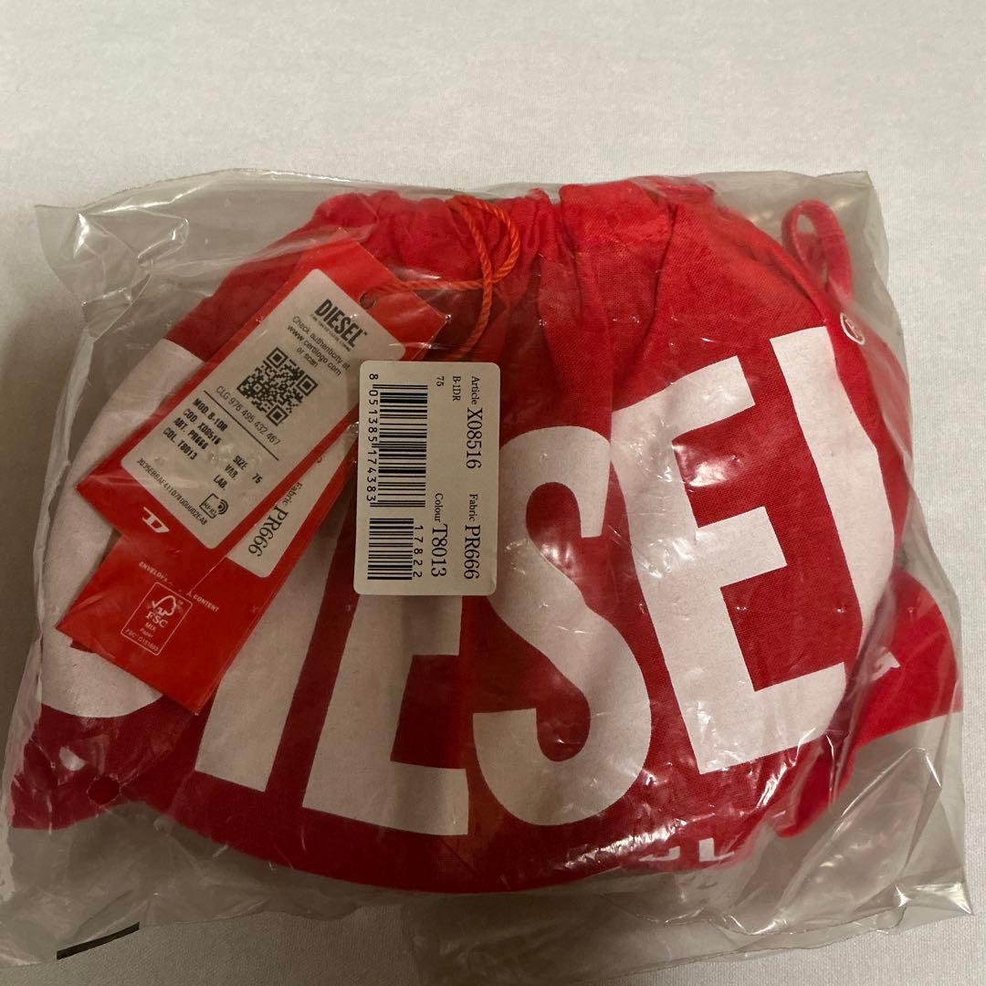 洗練されたデザイン DIESEL　Dロゴベルト　B -1DR 訳あり75