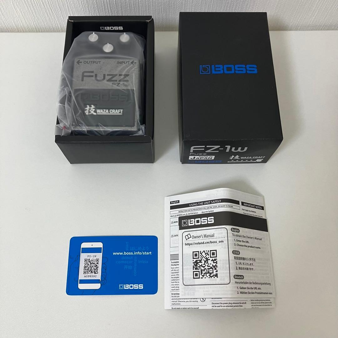 BOSS FZ-1W ボス ファズ 技 ギター エフェクター