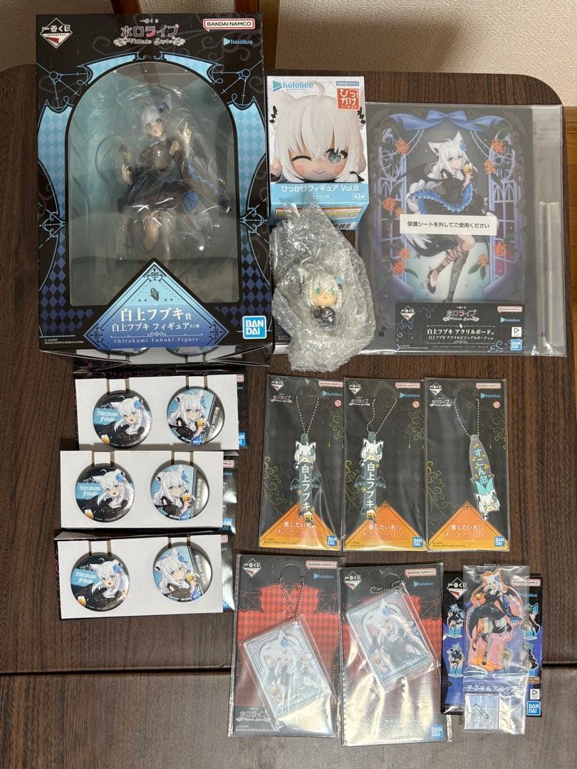 一番くじ ホロライブ ～Villain Style～ 白上フブキ セット