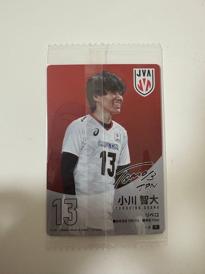 小川智大 サイン入りカード 13 日本代表 - メルカリ