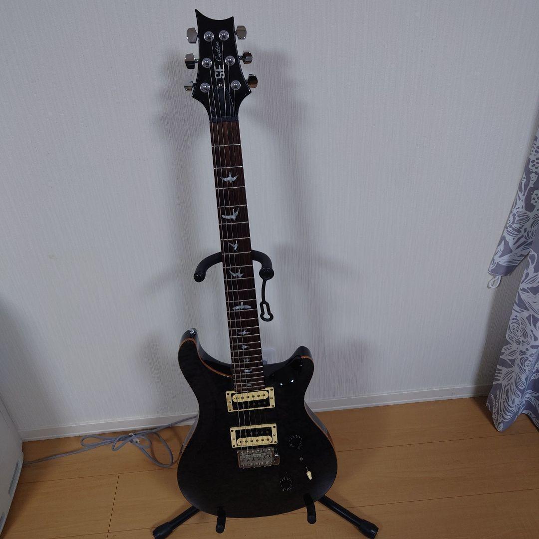 PRS SE Custom24 ブラック　エレキギター
