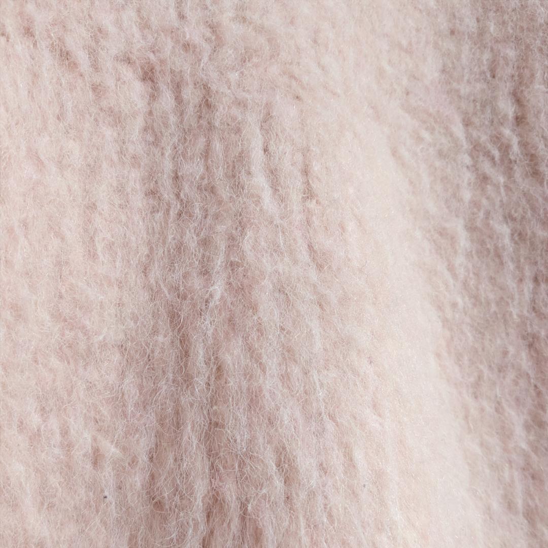 まりっぺ様Whim Gazette ミックスヤーンクルーネックニットプル