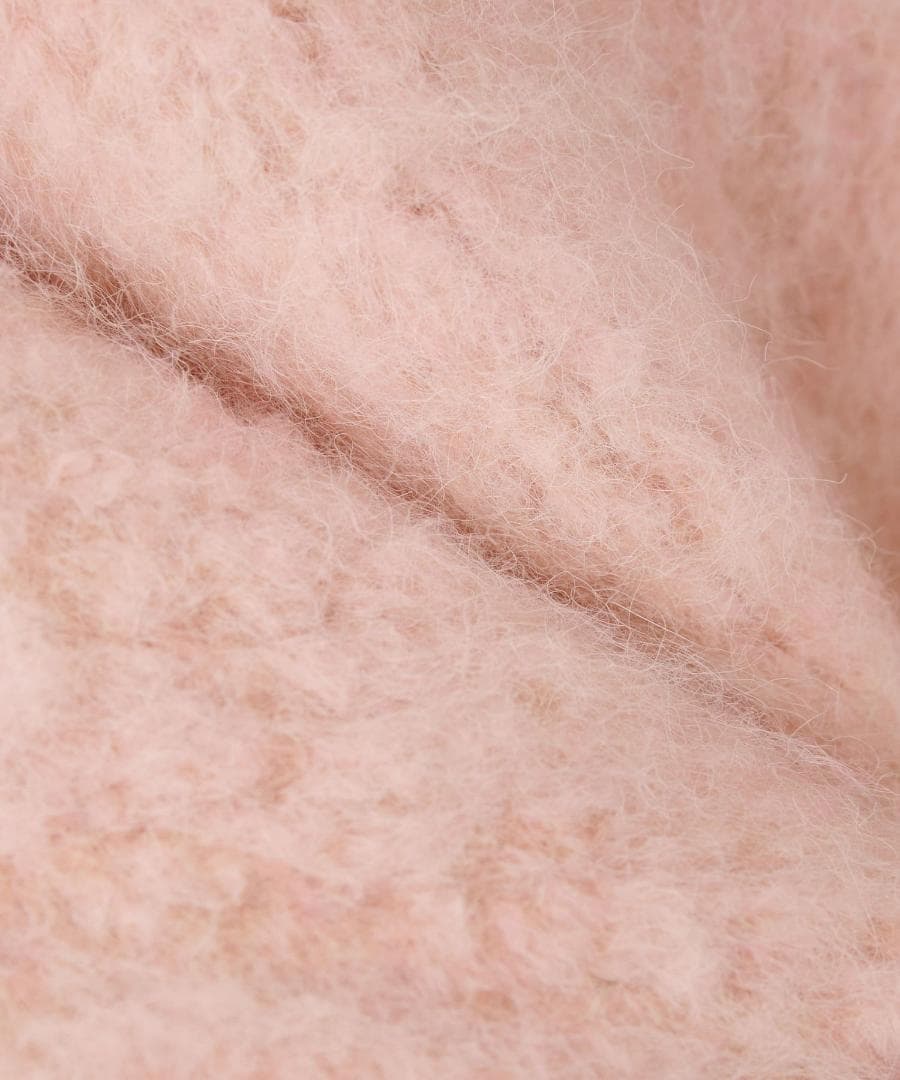 まりっぺ様Whim Gazette ミックスヤーンクルーネックニットプル