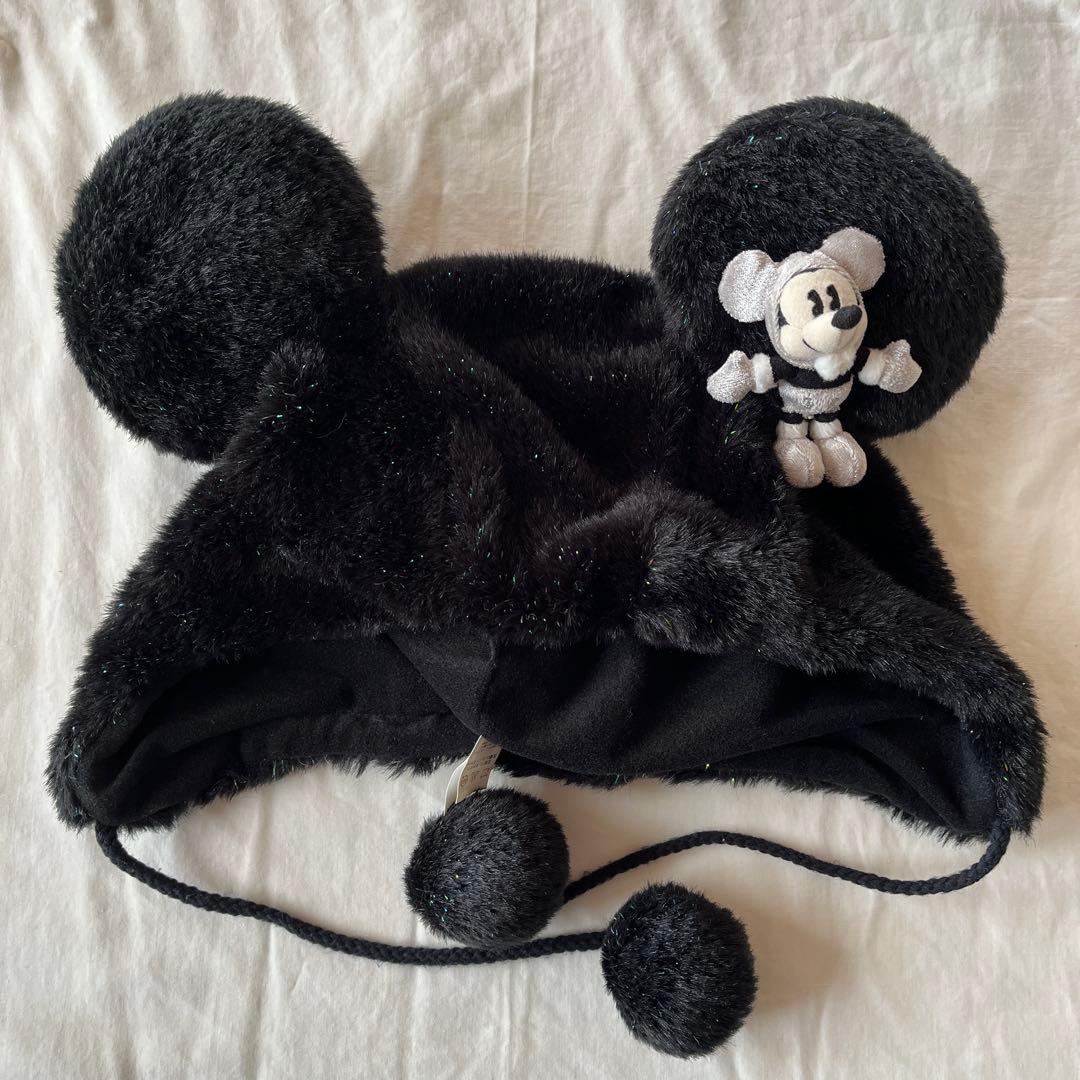 東京ディズニーリゾート ファンキャップ ミッキー 黒 ラメ - メルカリ