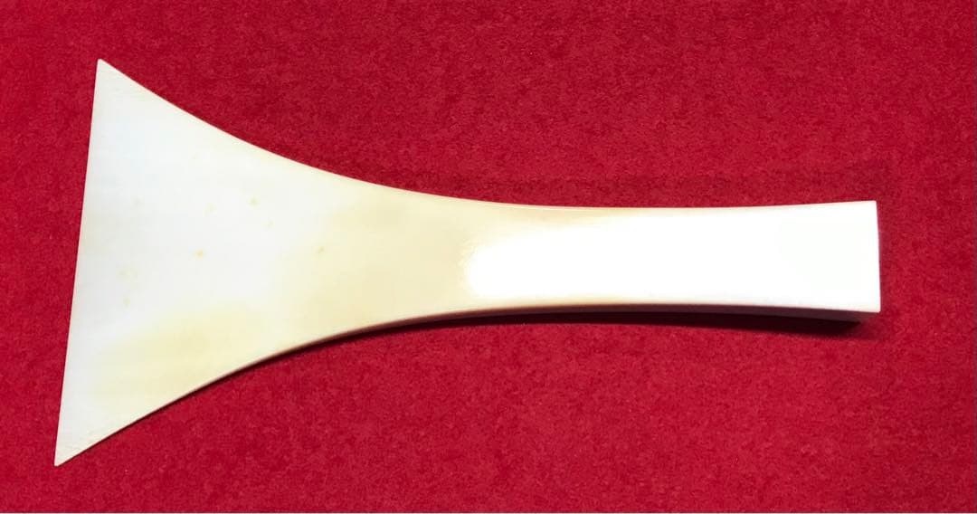 三味線撥76天然素材マンモス/三味線/弦楽器