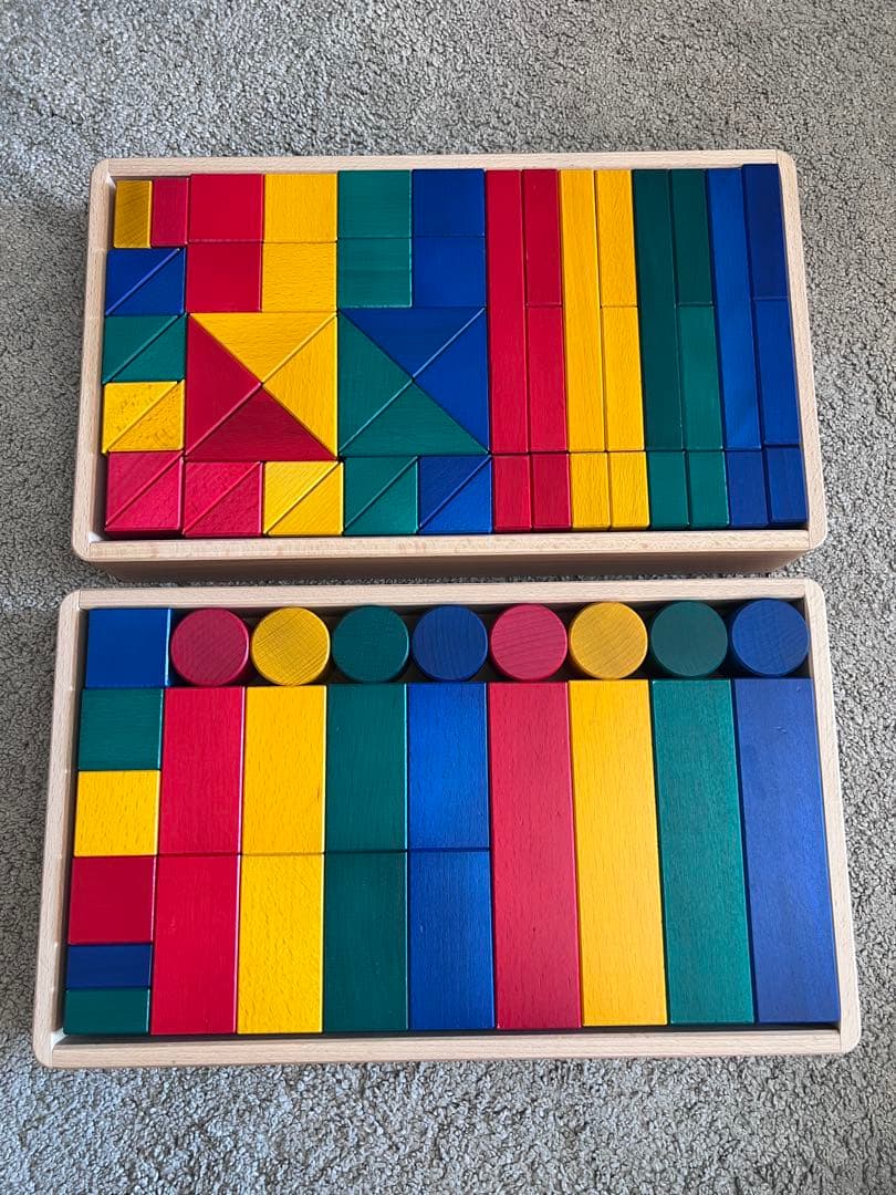 伸芽会　木製ブロックセット Tsumiki