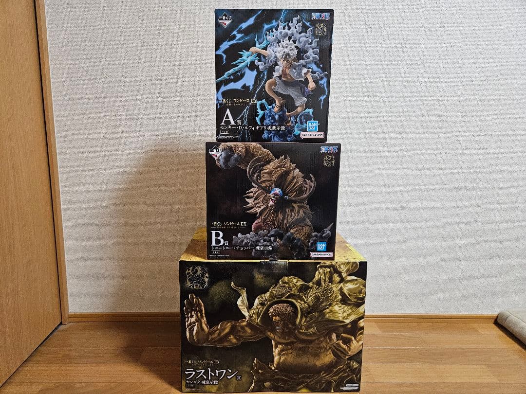 ワンピース 一番くじ EX 悪魔を宿す者達 ラストワン,A,B賞セットおまけ付き