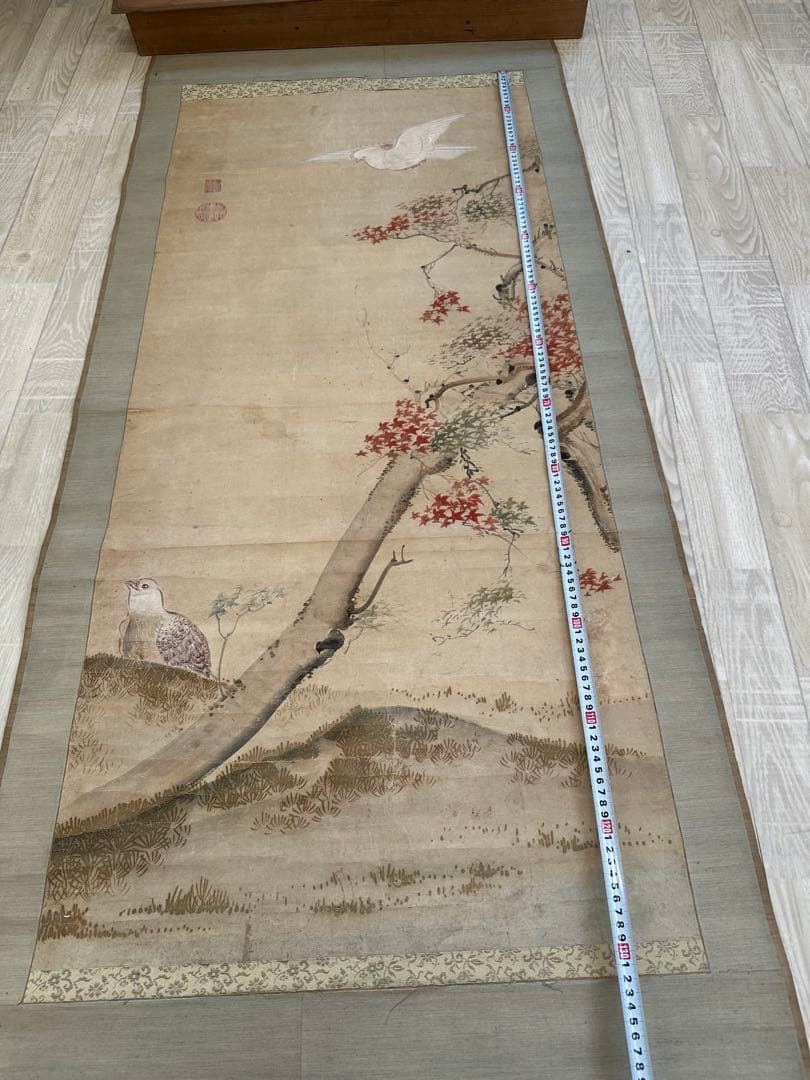 古画　古い掛軸です。 季節｜新・古美術 高美堂（こうびどう）｜掛軸販売・通販・買取｜骨董
