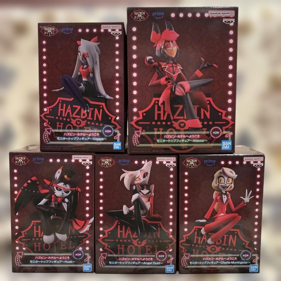 ハズビン・ホテルへようこそ モニタートップフィギュア Aカラー5種