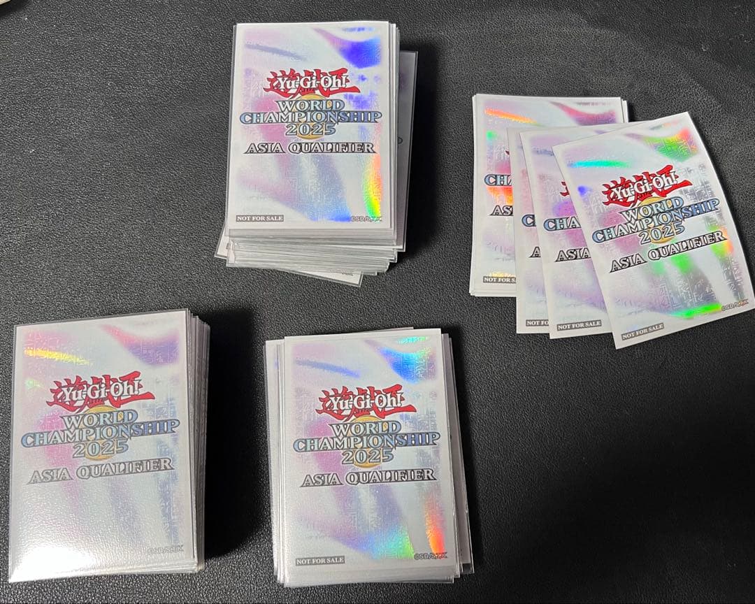 遊戯王 WCQ 2025 アジア予選 スリーブ 136枚