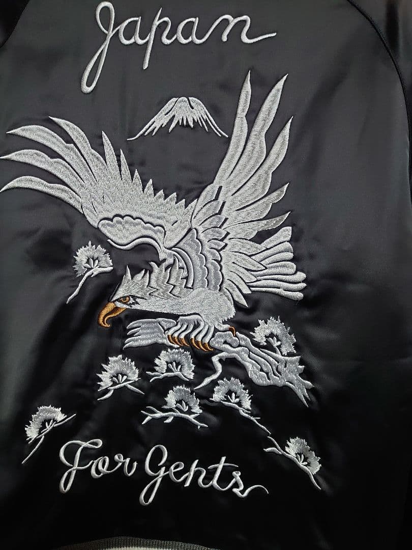 BUFFALO BOBS 鷲刺繍スカジャン - メルカリ