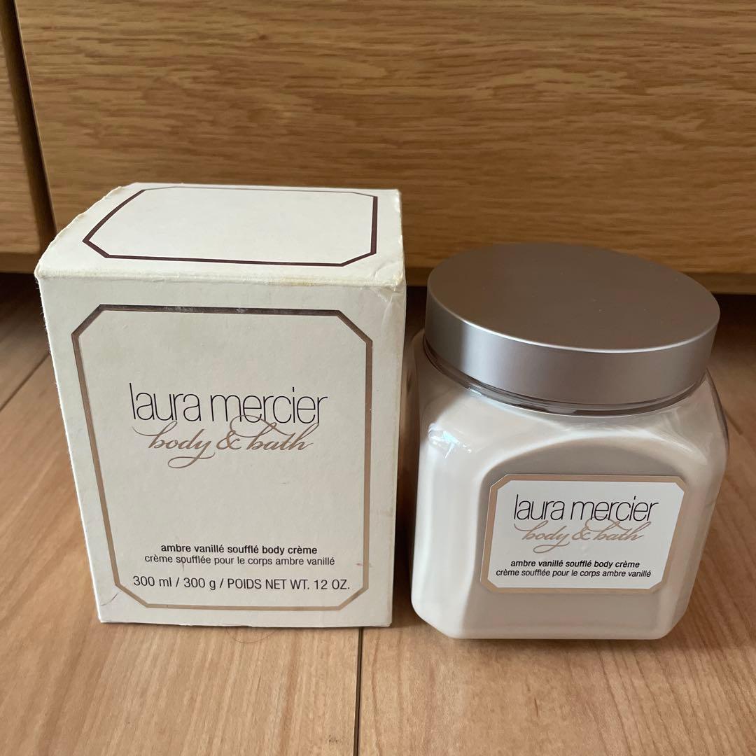 ローラメルシエ　ホイップトボディクリーム　アンバーバニラ300g