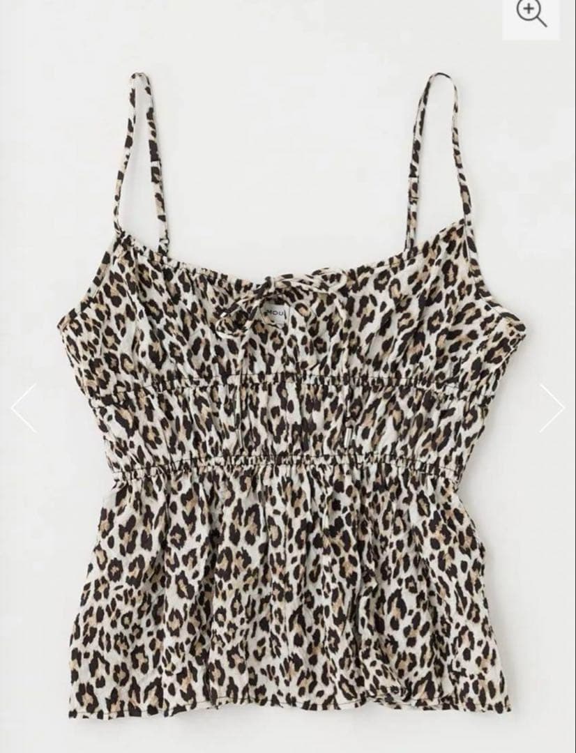 MOUSSY CRINKLED サテンキャミ moussy