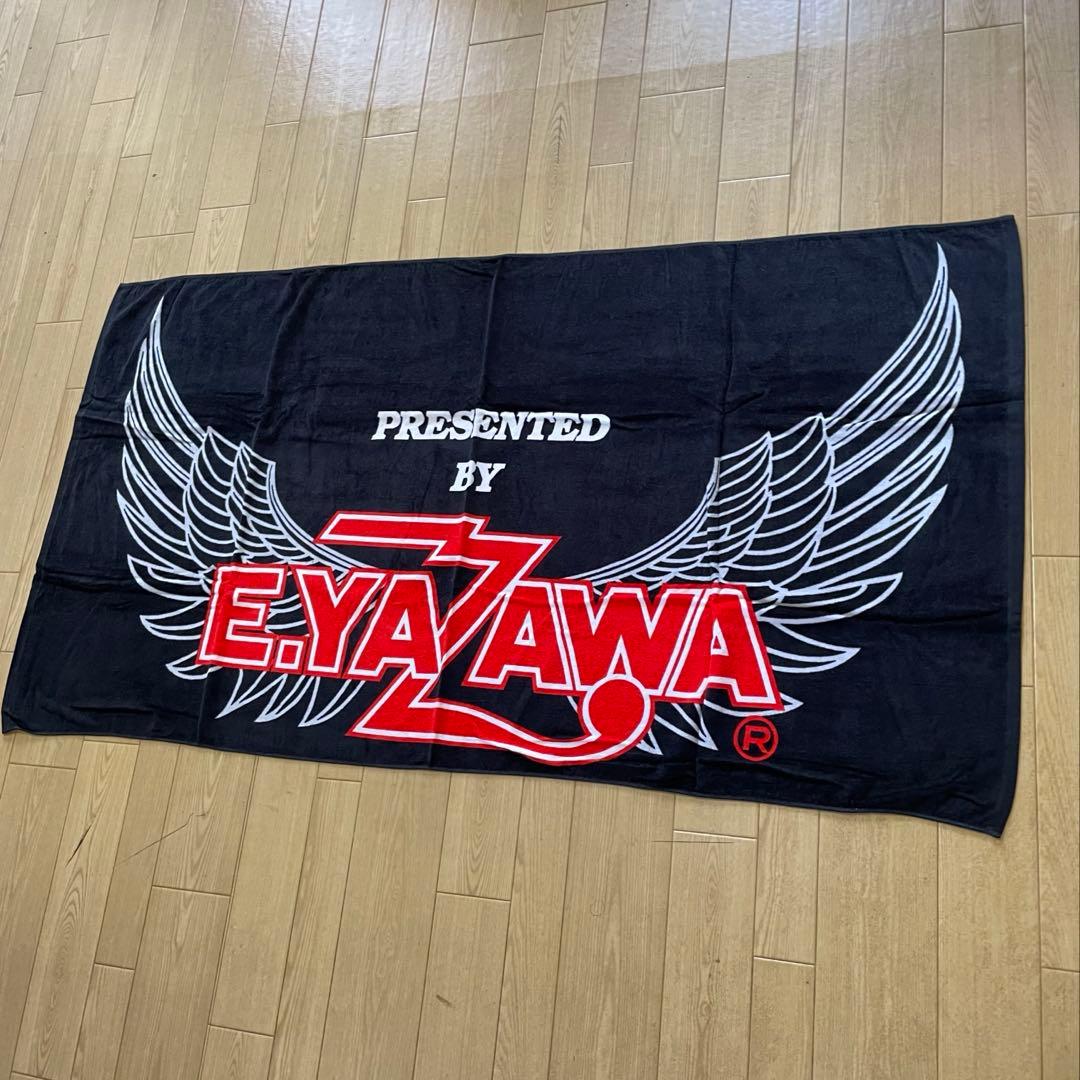 矢沢永吉 ☆ 96s' 当時物 スペシャルビーチタオル( ロゴ ツバサ