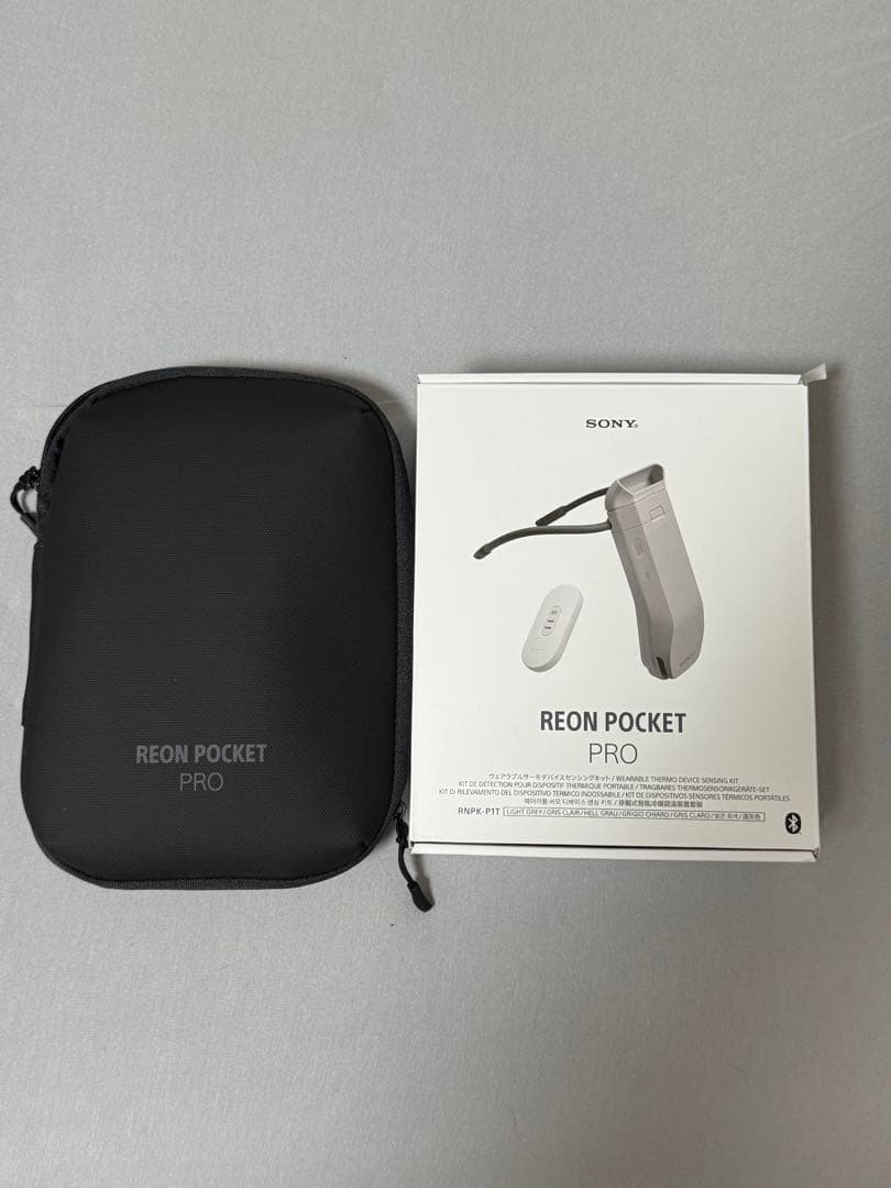 SONY REON POCKET PRO センシングキット 純正ケース付き