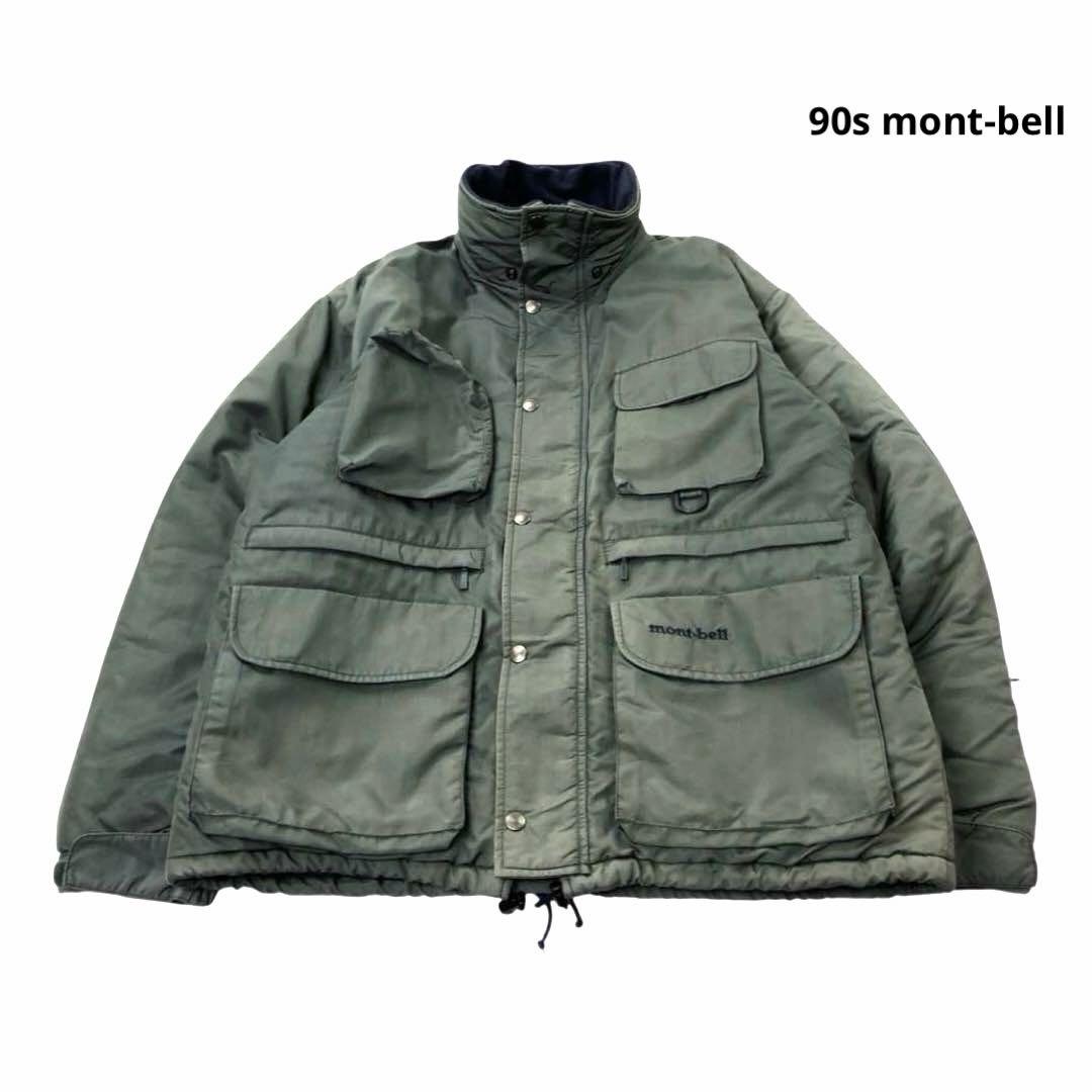 montbell ハンティングジャケット カメラ フィッシング フェード L